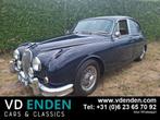 Jaguar MKII 3.8 Aut. - 1962, Achterwielaandrijving, Blauw, Leder, Sedan