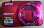 Nikon Coolpix S6300 digitale camera, Ophalen, Compact, Zo goed als nieuw, 8 keer of meer