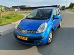 Nissan Note 1.4 16V 2006 Blauw Airco, Auto's, Voorwielaandrijving, 4 cilinders, Blauw, Bedrijf