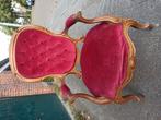 Rode brocante stoel, Huis en Inrichting, Ophalen, Gebruikt