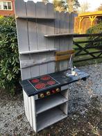 Speel buitenkeuken kinderen, Kinderen en Baby's, Ophalen, Gebruikt, Hout