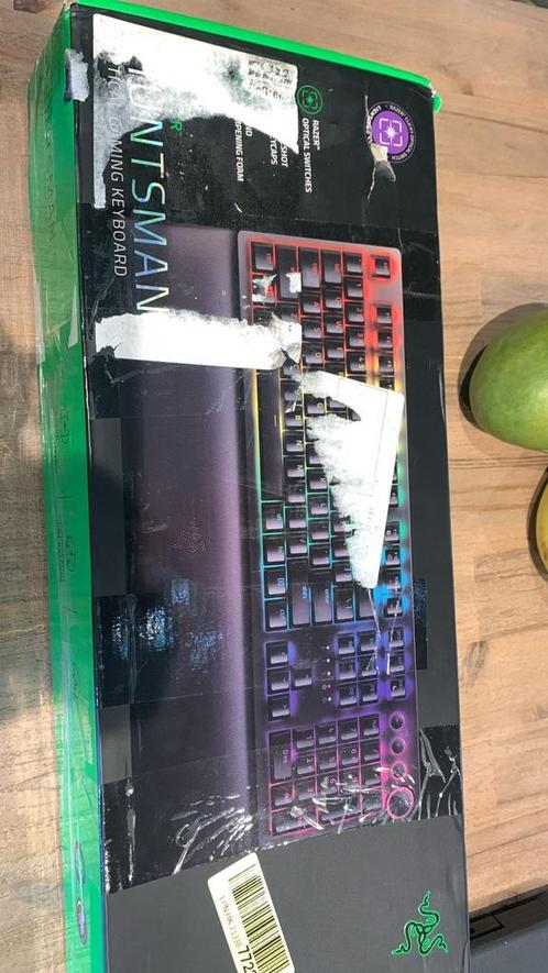 Razer huntsman V2, Computers en Software, Toetsenborden, Nieuw, Azerty, Bedraad, Gaming toetsenbord, Ophalen of Verzenden