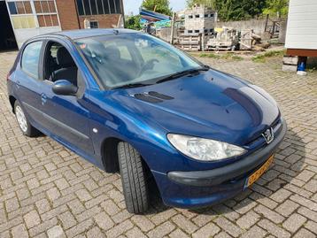 Peugeot 206 1.4 5D 2004 Blauw Airco Airbags 0644229223  beschikbaar voor biedingen