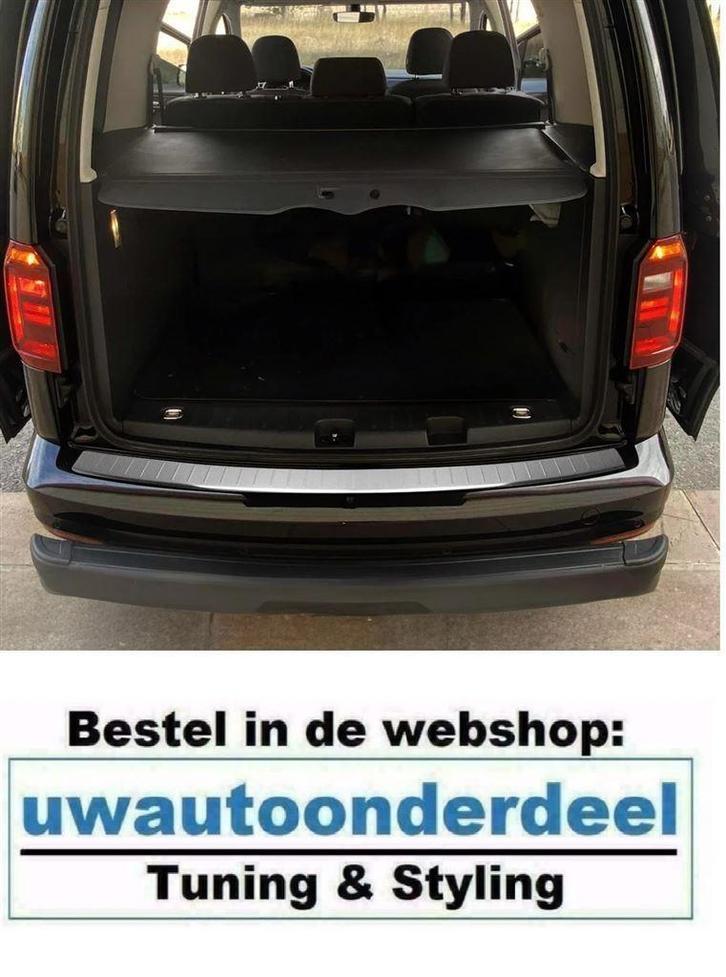 Bumper Bescherming Lijst Geborsteld RVS Geschikt Voor VW Cad, Auto diversen, Tuning en Styling, Verzenden