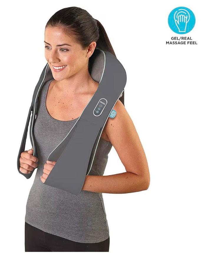 Nek en schouder massage met warmte, Sport en Fitness, Massageproducten, Zo goed als nieuw, Apparaat, Ophalen