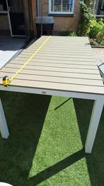 Bellagio Tuintafel & Bank - Gebruikt, Tuin en Terras, Tuintafels, Ophalen, Gebruikt, Rechthoekig, Aluminium