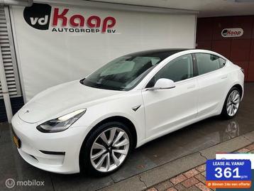 Tesla Model 3 Long Range AWD 75 kWh PANORAMA TREKHAAK LVD ET beschikbaar voor biedingen