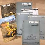 7 folders FAUN wielladers, Ophalen of Verzenden, Gelezen