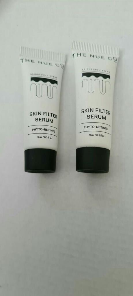 The nue co skin filter serum retinol 2x9ml=18ml, Sieraden, Tassen en Uiterlijk, Uiterlijk | Gezichtsverzorging, Nieuw, Verzorging