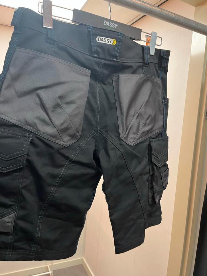 Nieuwe Dassy Werkbroek Shorts, Kleding | Heren, Broeken en Pantalons, Nieuw, Overige maten, Zwart, Ophalen of Verzenden