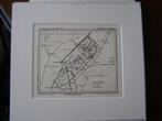landkaartje uit 1866 gemeente Voorhout (ZH) veel details, Kuyper, Ophalen of Verzenden, 1800 tot 2000, Nederland