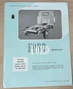 Ford Taunus Transit TT 830/1250  Brochure/autofolder  1964, Ophalen of Verzenden, Gelezen, Ford