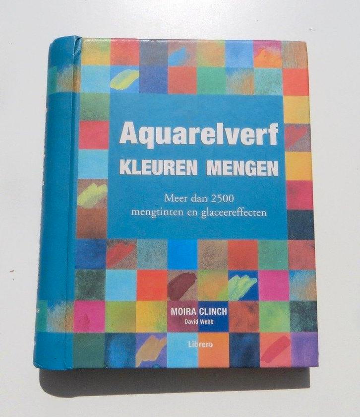 Schilderen M5396: Aquarel (waterverf) kleuren mengen, Boeken, Hobby en Vrije tijd, Zo goed als nieuw, Tekenen en Schilderen, Ophalen of Verzenden