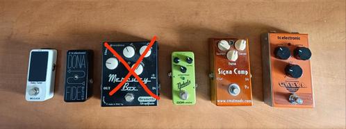 Diverse pedalen, Muziek en Instrumenten, Effecten, Zo goed als nieuw, Compressor, Ophalen of Verzenden