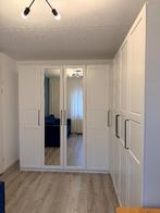 IKEA PAX Hoek Kledingkast 260x260cm Spiegeldeuren - ZGAN Wit, Huis en Inrichting, Kasten | Kledingkasten, Ophalen, 200 cm of meer