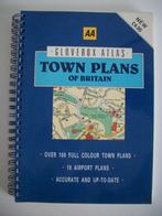 Glovebox Atlas Town Planes of Britain - 1992 - nostalgie, Boeken, Atlassen en Landkaarten, Glovebox Atlas AA, Ophalen of Verzenden