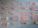 20 Bankbiljetten verschillende landen, Ophalen of Verzenden, Overige landen, Setje