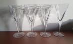 Vier wijn cocktail glazen design, Huis en Inrichting, Keuken | Servies, Verzenden, Nieuw, Glas, Glas of Glazen