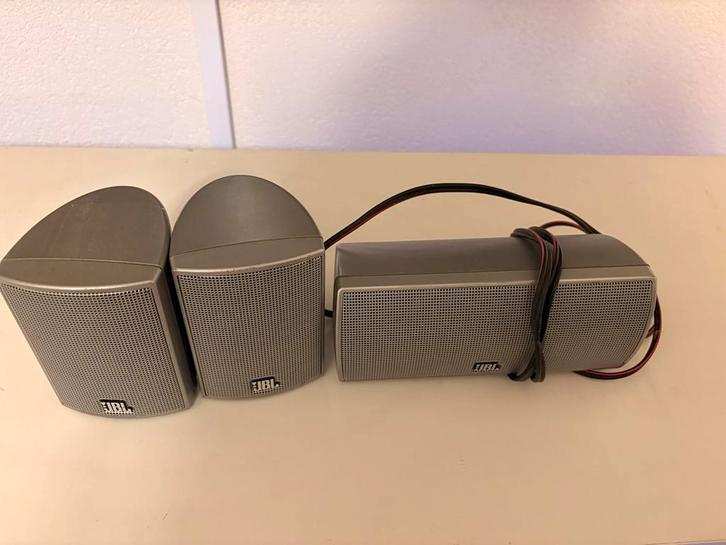 JBL Center en Zij Speakers - Goede Staat!, Audio, Tv en Foto, Luidsprekers, Gebruikt, Center speaker, Minder dan 60 watt, JBL