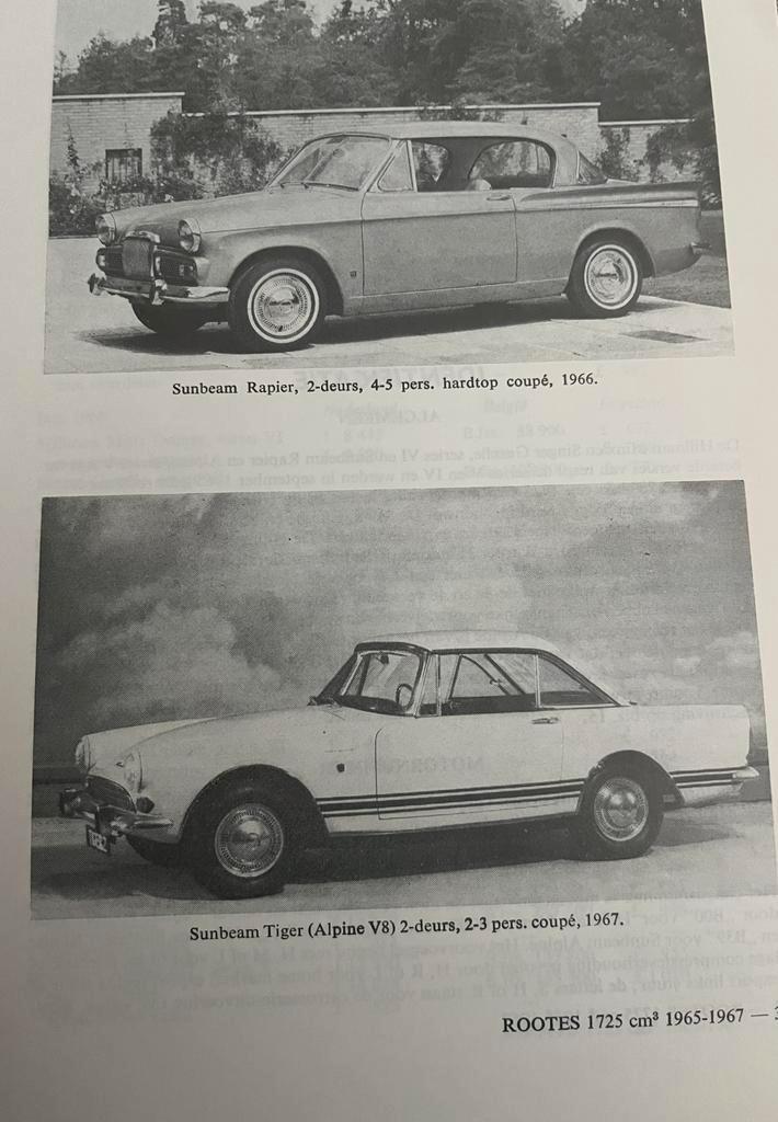 Sunbeam Tiger, Roots, Alpine vraagbaak Olyslagers 1965-1969, Boeken, Auto's | Boeken, Zo goed als nieuw, Overige merken, Ophalen of Verzenden