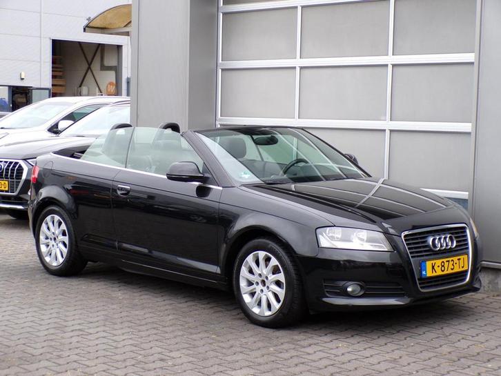 Audi A3 Cabriolet 1.8 TFSI Attraction|Nav|Aux|Leder|Stoelvrw, Auto's, Audi, Bedrijf, Te koop, A3, ABS, Airbags, Airconditioning