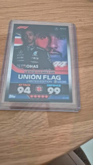 F1 Turbo Attax 2022 Lewis Hamilton Limited Edition beschikbaar voor biedingen