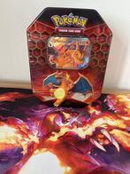 Hidden Fates Charizard tin, Hobby en Vrije tijd, Verzamelkaartspellen | Pokémon, Ophalen of Verzenden, Nieuw, Overige typen, Foil