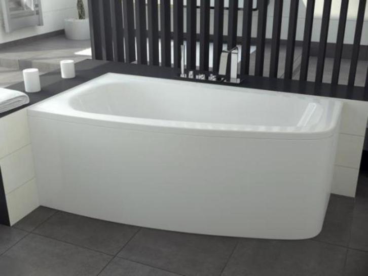 HOEKBAD 150x80 cm asymmetrisch incl poten, Huis en Inrichting, Woonaccessoires | Overige, Nieuw, Ophalen