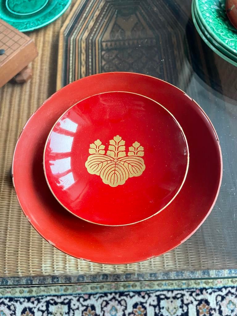 Antieke Japanse Sakazuki Sake Kommetjes, Ophalen of Verzenden