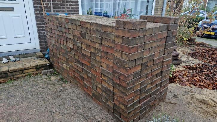 Gratis klinkers, Tuin en Terras, Tegels en Klinkers, Gebruikt, Klinkers, Beton, 10 m² of meer, Ophalen