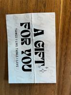 Things I like things I love voucher, Tickets en Kaartjes, Eén persoon, Cadeaubon