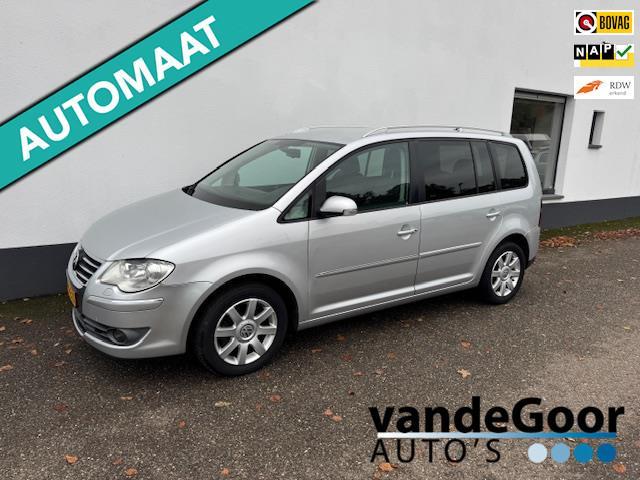 Volkswagen Touran 1.9 TDI Highline, '09 aut nette auto met e, Auto's, Volkswagen, Bedrijf, Te koop, Touran, ABS, Airbags, Airconditioning