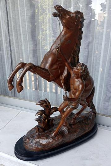 STANDBEELD - Marly's Paard van Guillaume Coustou beschikbaar voor biedingen