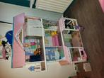 Barbiehuis incl alles wat erbij hoort!, Kinderen en Baby's, Speelgoed | Poppenhuizen, Ophalen of Verzenden, Gebruikt