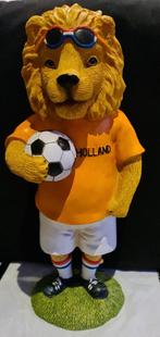 Oranje Leeuw Voetbal Mascotte Nederland beeldje, Verzamelen, Beelden en Beeldjes, Ophalen of Verzenden, Zo goed als nieuw, Dier