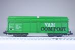 Goederenwagon type Tads, groen, VAM Compost, NS, Wagon, Ophalen of Verzenden, Roco, NS