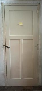 Massief houten deuren, Ophalen, Gebruikt, 80 tot 100 cm, Binnendeur