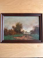 Twee Oude Schilderijen, Antiek en Kunst, Kunst | Schilderijen | Klassiek, Ophalen