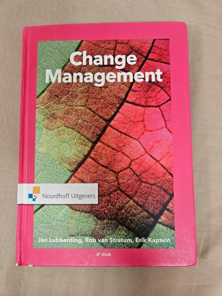 Rob van Stratum - Changemanagement, Boeken, Wetenschap, Zo goed als nieuw, Ophalen of Verzenden