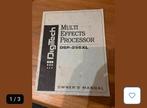 DigiTech DSP-256XL Manual - Multi Effects Processor, Ophalen of Verzenden, Zo goed als nieuw