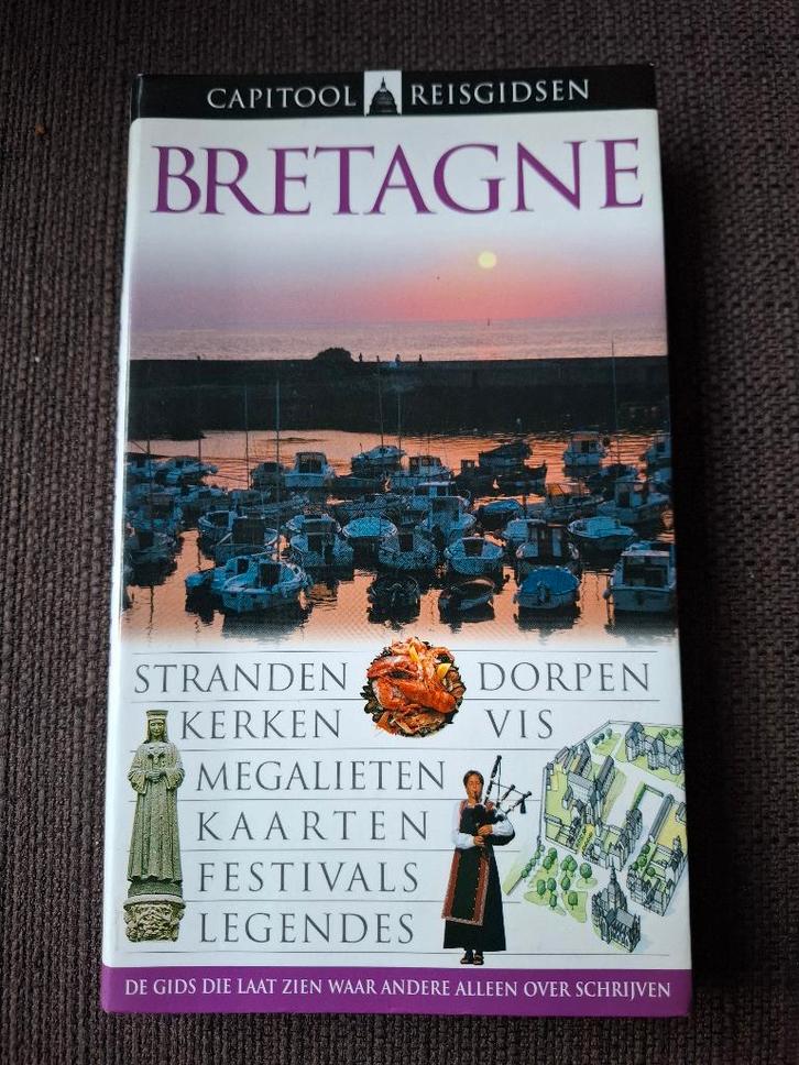 Capitool reisgids Bretagne, Boeken, Reisgidsen, Gelezen, Reisgids of -boek, Europa, Capitool, Ophalen of Verzenden