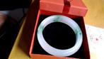 Bangle   Ice Jadeite, Ophalen of Verzenden, Nieuw, Wit, Overige materialen