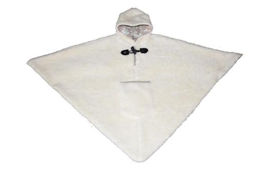 kinderponcho rolstoel Teddy wit 4-8 jaar, Kinderen en Baby's, Kinderkleding | Kinder-kledingpakketten, Nieuw, Ophalen of Verzenden