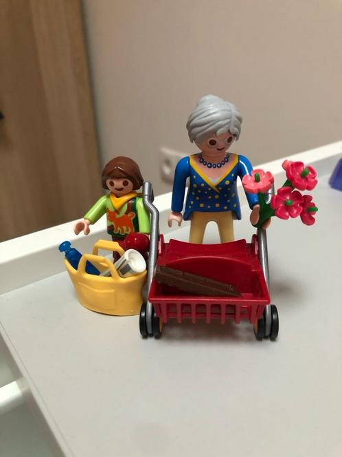 Playmobil City Life Oma met rollator, Kinderen en Baby's, Speelgoed | Playmobil, Zo goed als nieuw, Complete set, Ophalen of Verzenden