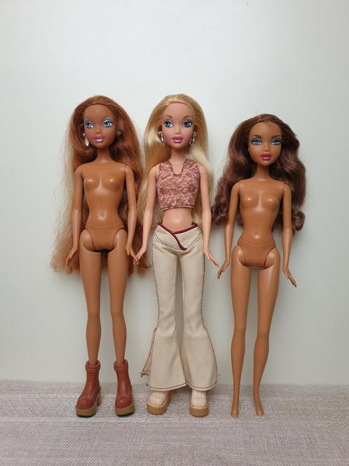 My Scene poppen set, drie Mattel poppen Madison Barbie, Verzamelen, Poppen, Pop, Ophalen of Verzenden