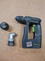 Festool CDD 12 FX Accuboormachine met Excenterkop, Gebruikt, Variabele snelheid, Ophalen of Verzenden, Boor- en Schroefmachine