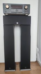 Dali concept 6 met center speaker, Marantz sr 5002, Audio, Tv en Foto, Luidsprekers, Gebruikt, 60 tot 120 watt, Front, Rear of Stereo speakers