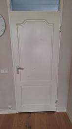 Hardhouten deur / binnendeur / opdekdeur, Ophalen, 80 tot 100 cm, Binnendeur, Minder dan 200 cm