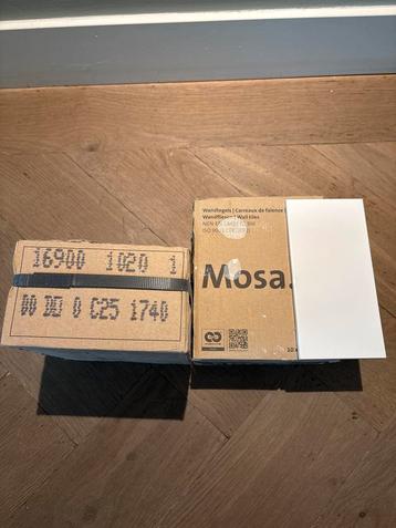 Mosa Wandtegels Wit 10x20 - 50 stuks beschikbaar voor biedingen