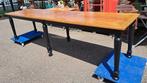 Unieke stamtafel of vergadertafel 300 cm lang en 80 cm breed, Antiek en Kunst, Ophalen